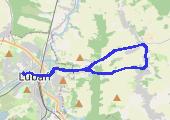 Trasa z dnia 2014-08-22 18:56 - mapa trasy gps - rower górski