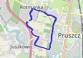 Trasa z dnia 2014-08-23 08:04 - mapa trasy gps - bieganie
