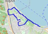 Trasa z dnia 2014-08-22 20:17 - mapa trasy gps - rower miejski