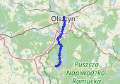 Trasa z dnia 2014-08-23 10:15 - mapa trasy gps - rower szosowy