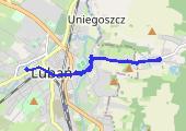 Trasa z dnia 2014-08-23 18:22 - mapa trasy gps - rower górski