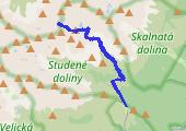 Trasa z dnia 2014-08-11 18:16 - mapa trasy gps - wędrówka