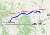 Trasa z dnia 2012-09-30 14:51 - mapa trasy gps - rower górski