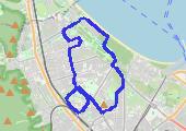 Trasa z dnia 2014-08-23 15:23 - mapa trasy gps - rower miejski