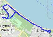 Trasa z dnia 2014-08-24 19:22 - mapa trasy gps - rower miejski