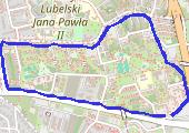 Trasa z dnia 2014-08-25 16:23 - mapa trasy gps - bieganie