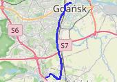 Trasa z dnia 2014-08-25 18:45 - mapa trasy gps - rower górski