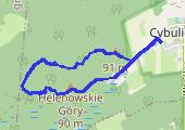 Trasa z dnia 2014-08-26 13:10 - mapa trasy gps - marsz