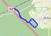 Trasa z dnia 2014-08-26 17:05 - mapa trasy gps - bieganie