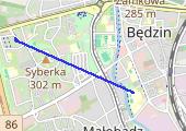 Trasa z dnia 2012-02-29 14:29 - mapa trasy gps - marsz