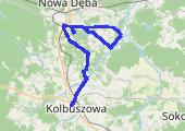 Trasa z dnia 2014-08-28 19:33 - mapa trasy gps - rower szosowy
