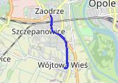 Trasa z dnia 2012-10-03 15:28 - mapa trasy gps - rower górski