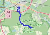 Trasa z dnia 2014-08-30 14:05 - mapa trasy gps - rower górski