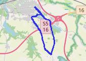 Trasa z dnia 2014-08-31 10:22 - mapa trasy gps - bieganie