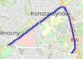 Trasa z dnia 2014-08-31 10:09 - mapa trasy gps - bieganie