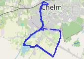 Trasa z dnia 2014-08-31 19:08 - mapa trasy gps - rower miejski