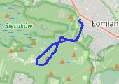 Trasa z dnia 2014-09-01 18:47 - mapa trasy gps - nordic walking