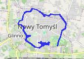 Trasa z dnia 2012-10-05 20:28 - mapa trasy gps - rower górski
