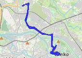 Trasa z dnia 2012-10-06 11:31 - mapa trasy gps - inna