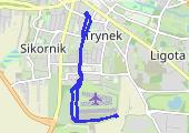 Trasa z dnia 2014-09-03 18:46 - mapa trasy gps - marsz