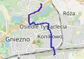 Trasa z dnia 2014-09-04 22:34 - mapa trasy gps - rower górski