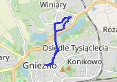 Trasa z dnia 2014-09-05 11:35 - mapa trasy gps - rower górski