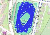 Trasa z dnia 2014-09-05 19:32 - mapa trasy gps - bieganie