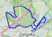 Wycieczka z dzieckiem.... - mapa trasy gps - rower górski