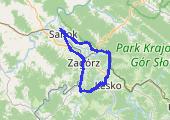 Trasa z dnia 2014-09-06 10:04 - mapa trasy gps - rower szosowy