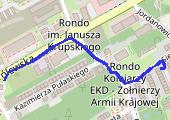 Trasa z dnia 2014-09-06 11:42 - mapa trasy gps - samochód