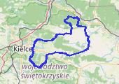 Trasa z dnia 2014-09-06 19:44 - mapa trasy gps - rower trekkingowy