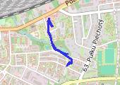 dom-sklep - mapa trasy gps - marsz