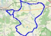 Trasa z dnia 2014-09-07 11:16 - mapa trasy gps - rower trekkingowy