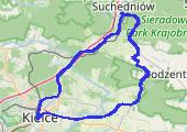 Trasa z dnia 2014-09-07 17:10 - mapa trasy gps - rower trekkingowy