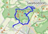 Trasa z dnia 2014-09-07 18:47 - mapa trasy gps - rower górski