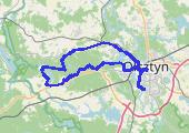 Trasa z dnia 2014-09-07 18:55 - mapa trasy gps - rower górski