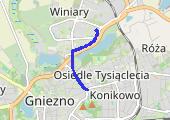 Trasa z dnia 2014-09-07 18:59 - mapa trasy gps - rower górski