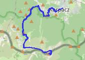 Śnieżka 2014 - mapa trasy gps - rower górski