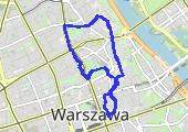 Spacer 13 - mapa trasy gps - spacer