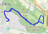 Trasa z dnia 2012-10-09 18:42 - mapa trasy gps - bieganie