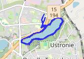 Trasa z dnia 2014-09-08 18:10 - mapa trasy gps - nordic walking