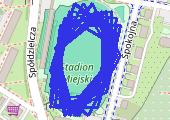 Trasa z dnia 2014-09-08 18:39 - mapa trasy gps - bieganie