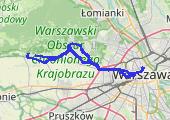 Trasa z dnia 2012-10-09 19:31 - mapa trasy gps - rower górski