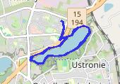 Trasa z dnia 2014-09-09 18:31 - mapa trasy gps - nordic walking