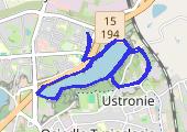 Trasa z dnia 2014-09-12 19:11 - mapa trasy gps - nordic walking