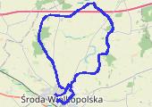 Trasa z dnia 2012-10-12 17:28 - mapa trasy gps - rower górski