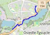Trasa z dnia 2014-09-13 18:34 - mapa trasy gps - spacer