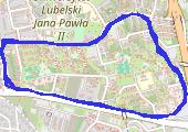 Trasa z dnia 2014-09-13 19:35 - mapa trasy gps - bieganie