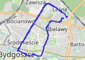 Trasa z dnia 2014-09-13 20:09 - mapa trasy gps - rower trekkingowy