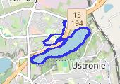 Trasa z dnia 2014-09-14 09:02 - mapa trasy gps - nordic walking